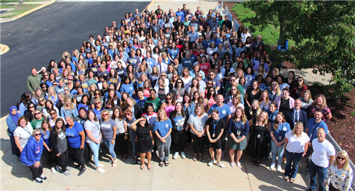 All staff photo 2024